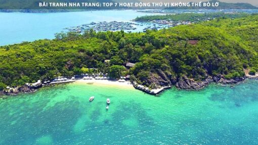 Bãi Tranh Nha Trang - Thế giới hoang sơ quyến rũ