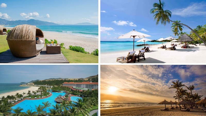 Tắm biển siêu thích tại khu du lịch Bãi Dài