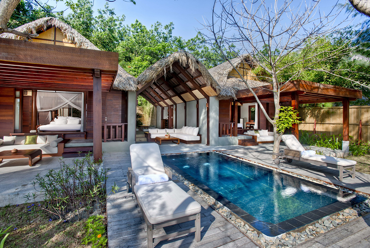 Kiến trúc của L'Alyana Villas Ninh Vân Bay Nha Trang