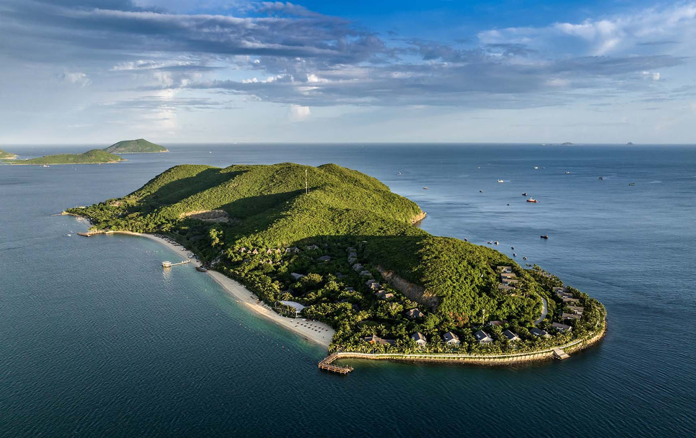 Kiến trúc của MerPerle Hòn Tằm Resort Nha Trang